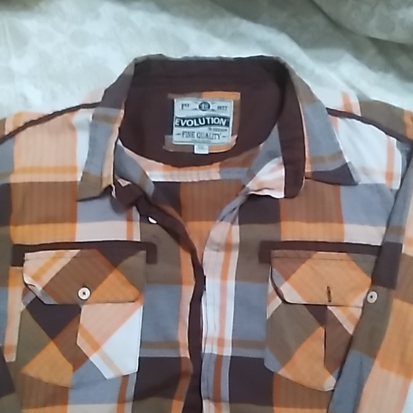 Evolution Men's Dress Shirt - Picture 1 of 3